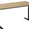 Ceha Adjust 2 Plus Elektrisch hoogteverstelbaar Zit-sta-bureau Rechthoekig Eiken T-Voet 1,200 (B) x 800 (D) x 1,300 (H) mm Melamine, metaal