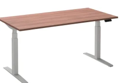 Ceha Adjust 2 Plus Elektrisch hoogteverstelbaar Zit-sta-bureau Rechthoekig Havanabruin Eiken T-Voet 1,800 (B) x 900 (D) x 1,300 (H) mm Melamine, metaal