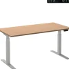 Ceha Adjust 2 Plus Elektrisch hoogteverstelbaar Zit-sta-bureau Rechthoekig Beuken T-Voet 1,400 (B) x 800 (D) x 1,300 (H) mm Melamine, metaal
