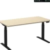 Ceha Adjust 2 Plus Elektrisch hoogteverstelbaar Zit-sta-bureau Rechthoekig Ahorn T-Voet 1,800 (B) x 800 (D) x 1,300 (H) mm Melamine, metaal