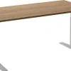 Ceha Adjust 2 Plus Elektrisch hoogteverstelbaar Zit-sta-bureau Rechthoekig Tabak Eiken T-Voet 1,600 (B) x 800 (D) x 1,300 (H) mm Melamine, metaal