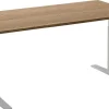 Ceha Adjust 2 Plus Elektrisch hoogteverstelbaar Zit-sta-bureau Rechthoekig Tabak Eiken T-Voet 1,200 (B) x 800 (D) x 1,300 (H) mm Melamine, metaal