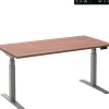 Ceha Adjust 2 Plus Elektrisch hoogteverstelbaar Zit-sta-bureau Rechthoekig Havanabruin Eiken T-Voet 1,400 (B) x 800 (D) x 1,300 (H) mm Melamine, metaal