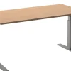 Ceha Adjust 2 Plus Elektrisch hoogteverstelbaar Zit-sta-bureau Rechthoekig Beuken T-Voet 1,400 (B) x 800 (D) x 1,300 (H) mm Melamine, metaal