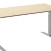 Ceha Adjust 2 Plus Elektrisch hoogteverstelbaar Zit-sta-bureau Rechthoekig Ahorn T-Voet 1,800 (B) x 900 (D) x 1,300 (H) mm Melamine, metaal