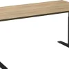 Ceha Adjust 2 Plus Elektrisch hoogteverstelbaar Zit-sta-bureau Rechthoekig Eiken T-Voet 1,200 (B) x 800 (D) x 1,300 (H) mm Melamine, metaal