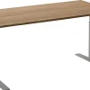 Ceha Adjust 2 Plus Elektrisch hoogteverstelbaar Zit-sta-bureau Rechthoekig Tabak Eiken T-Voet 1,800 (B) x 800 (D) x 1,300 (H) mm Melamine, metaal