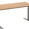 Ceha Adjust 2 Plus Elektrisch hoogteverstelbaar Zit-sta-bureau Rechthoekig Beuken T-Voet 2,000 (B) x 800 (D) x 1,300 (H) mm Melamine, metaal