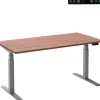 Ceha Adjust 2 Plus Elektrisch hoogteverstelbaar Zit-sta-bureau Rechthoekig Havanabruin Eiken T-Voet 2,000 (B) x 800 (D) x 1,300 (H) mm Melamine, metaal