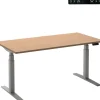 Ceha Adjust 2 Plus Elektrisch hoogteverstelbaar Zit-sta-bureau Rechthoekig Beuken T-Voet 1,800 (B) x 900 (D) x 1,300 (H) mm Melamine, metaal