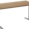 Ceha Adjust 2 Plus Elektrisch hoogteverstelbaar Zit-sta-bureau Rechthoekig Tabak Eiken T-Voet 1,400 (B) x 800 (D) x 1,300 (H) mm Melamine, metaal