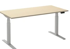 Ceha Adjust 2 Plus Elektrisch hoogteverstelbaar Zit-sta-bureau Rechthoekig Ahorn T-Voet 2,000 (B) x 800 (D) x 1,300 (H) mm Melamine, metaal