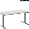Ceha Adjust 2 Plus Elektrisch hoogteverstelbaar Zit-sta-bureau Rechthoekig Eiken T-Voet 1,800 (B) x 800 (D) x 1,300 (H) mm Melamine, metaal