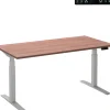 Ceha Adjust 2 Plus Elektrisch hoogteverstelbaar Zit-sta-bureau Rechthoekig Havanabruin Eiken T-Voet 1,200 (B) x 800 (D) x 1,300 (H) mm Melamine, metaal