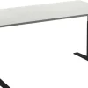 Ceha Adjust 2 Plus Elektrisch hoogteverstelbaar Zit-sta-bureau Rechthoekig Wit T-Voet 1,400 (B) x 800 (D) x 1,300 (H) mm Melamine, metaal
