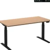 Ceha Adjust 2 Plus Elektrisch hoogteverstelbaar Zit-sta-bureau Rechthoekig Beuken T-Voet 1,800 (B) x 900 (D) x 1,300 (H) mm Melamine, metaal