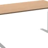 Ceha Adjust 2 Plus Elektrisch hoogteverstelbaar Zit-sta-bureau Rechthoekig Beuken T-Voet 1,600 (B) x 800 (D) x 1,300 (H) mm Melamine, metaal