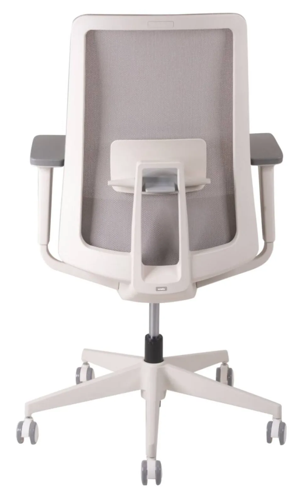 Ceha Bureaustoel RENO K10B (BK) Stof Wit