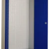 Ceha DMAED Draaideurkast Metaal Afsluitbaar 1.000 x 450 x 1.950 mm Blauw, wit