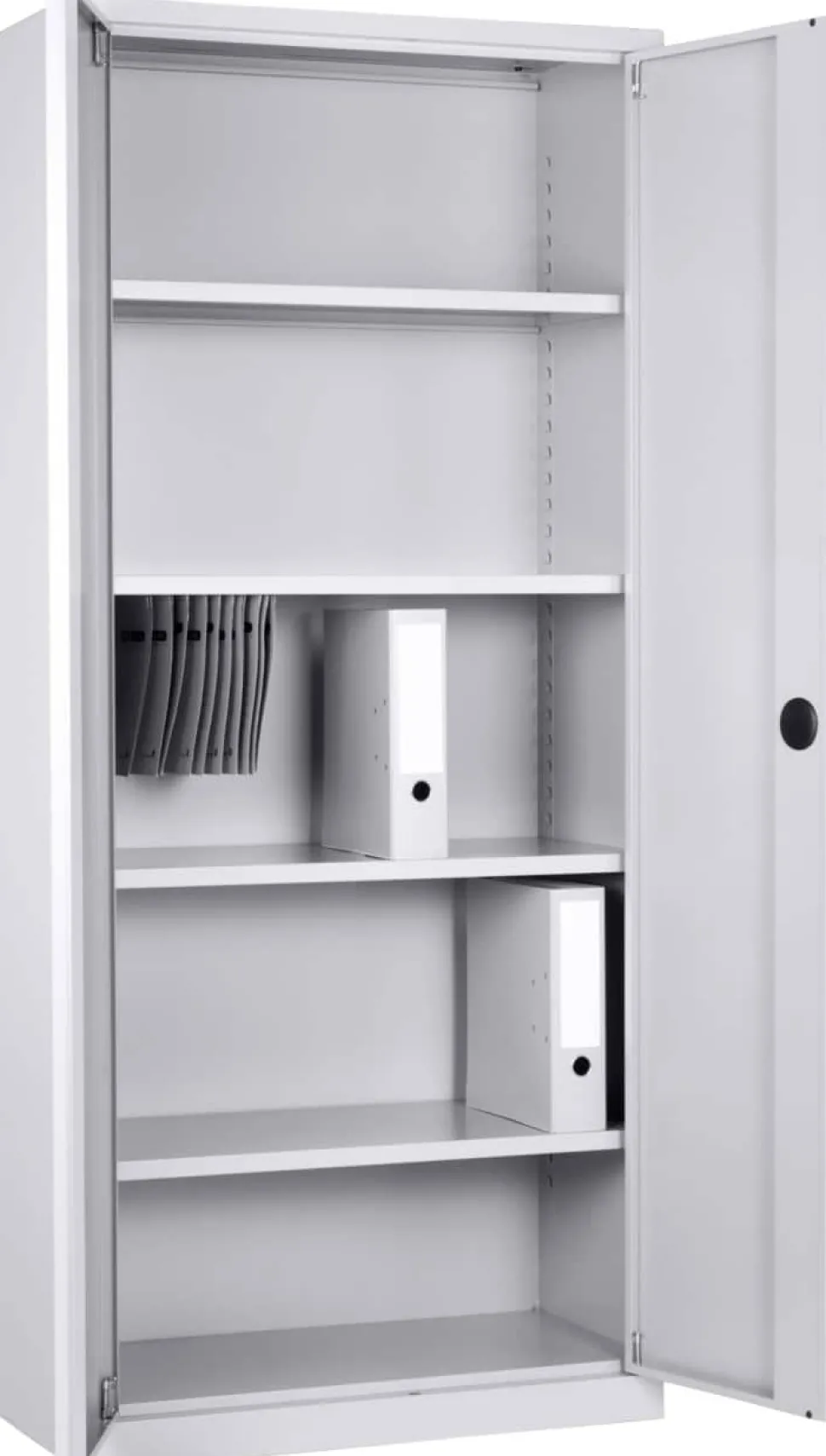 Ceha Kast Staal 4 Planken Afsluitbaar 800 x 383 x 1.800 mm Zilver