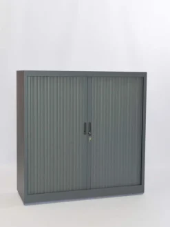 Ceha Roldeurkast Metaal 3 Planken Afsluitbaar 1.200 x 450 x 1.200 mm Antraciet