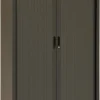 Ceha Roldeurkast Metaal 4 Planken Afsluitbaar 1.200 x 450 x 1.950 mm Antraciet