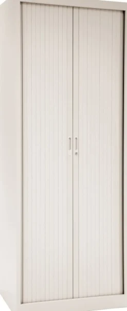 Ceha Roldeurkast Metaal 4 Legborden Afsluitbaar 800 x 450 x 1.950 mm Wit