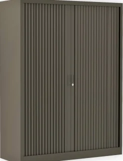 Ceha Roldeurkast Metaal 4 Planken Afsluitbaar 1.200 x 450 x 1.600 mm Antraciet