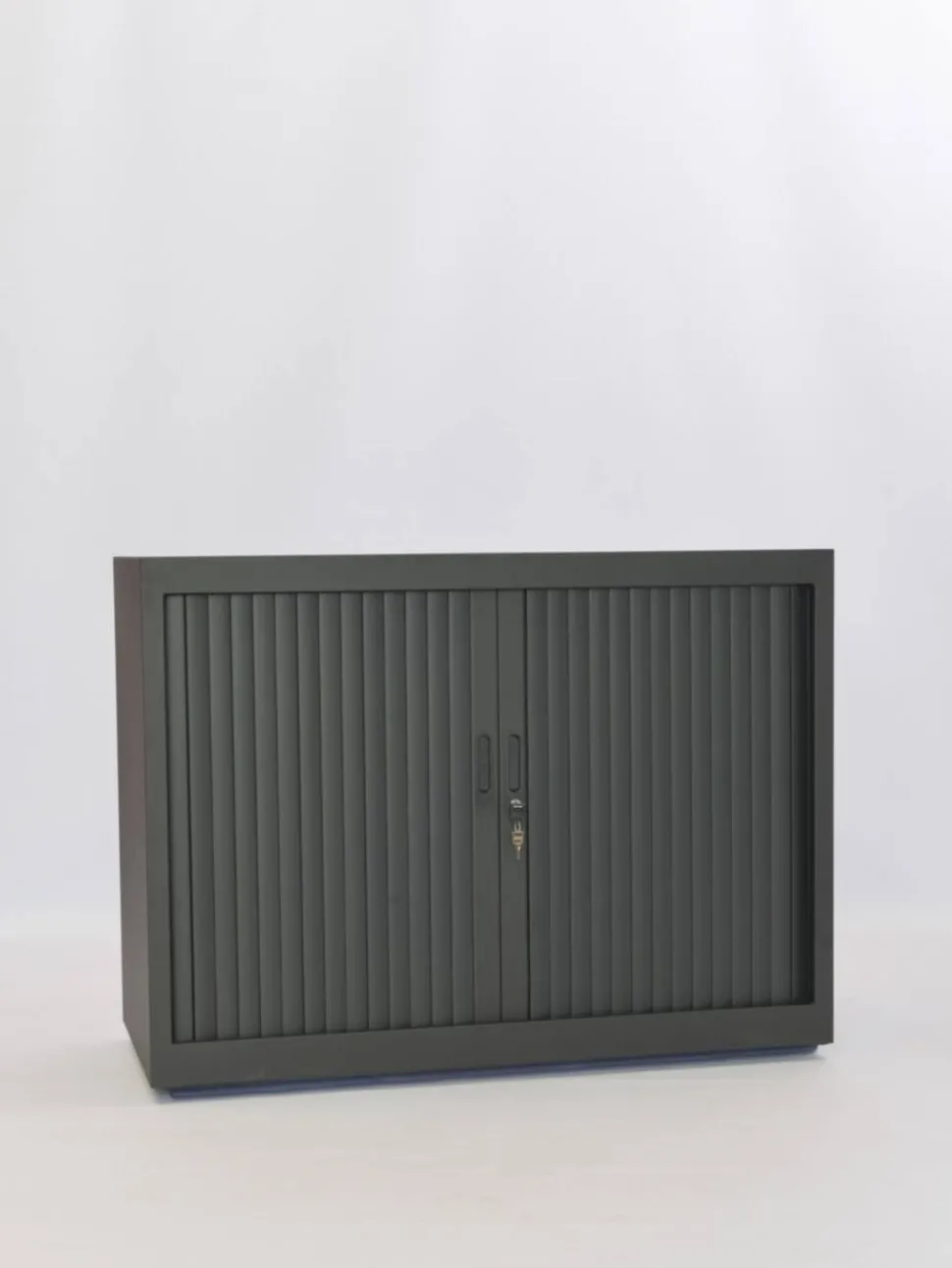 Ceha Roldeurkast Metaal 1 Plank Afsluitbaar 1.000 x 450 x 730 mm Zwart
