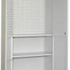 Ceha Roldeurkast Metaal 2 Planken Afsluitbaar 1.000 x 450 x 1.950 mm Wit