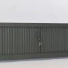 Ceha Roldeurkast Metaal Afsluitbaar 1.200 x 450 x 450 mm Zwart