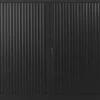 Ceha Square Roldeurkast Metaal 2 Planken Afsluitbaar 1.200 x 450 x 1.050 mm Zwart