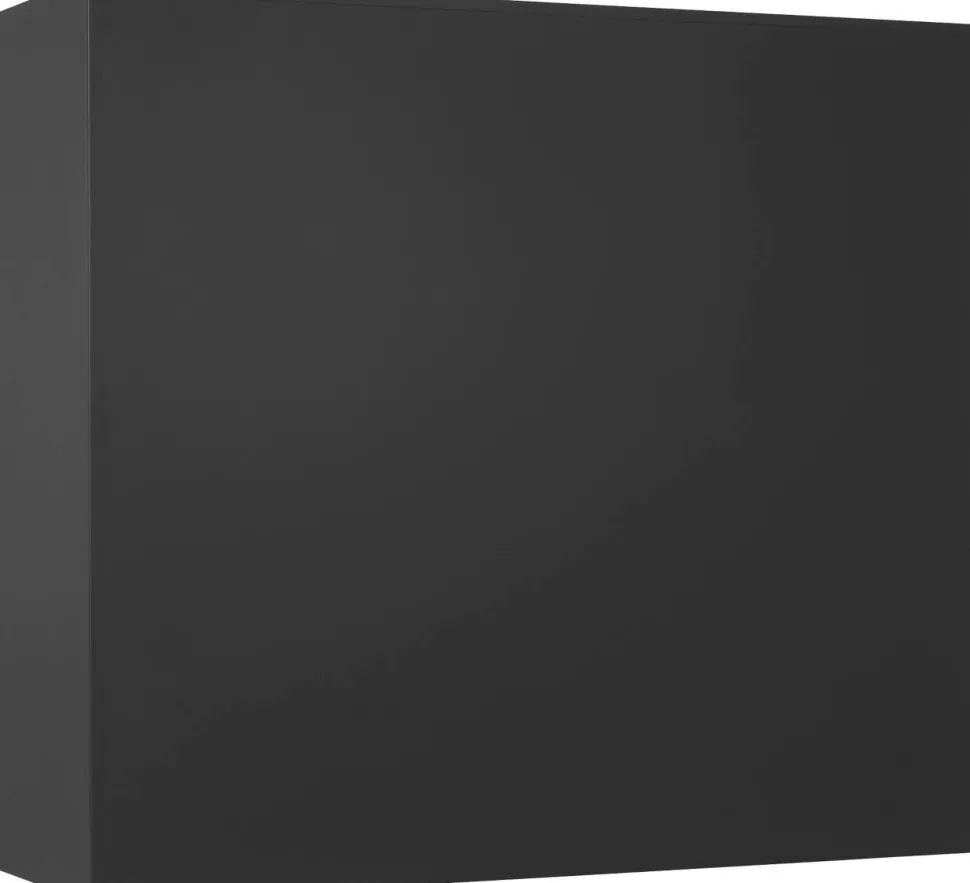 Ceha Square Roldeurkast Metaal 2 Planken Afsluitbaar 1.200 x 450 x 1.050 mm Zwart