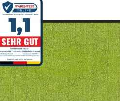 Color Your Life Schoonloop Mat Rhine Limoengroen 1200 x 1800 mm