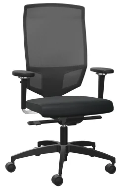 Dauphin @Just NPR draaistoel synchroonmechanisme stof 4D-armleuning verstelbare zithoogte: 410 mm - 550 mm zwart 125 kg AJ 5775_NPR NL9