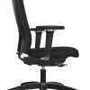 Dauphin @Just NPR draaistoel synchroonmechanisme stof 4D-armleuning verstelbare zithoogte: 410 mm - 550 mm zwart 125 kg AJ 4875_NPR NL7