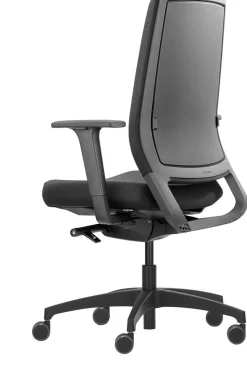 Dauphin Sequel Bureaustoel Synchroonmechanisme Stof 2D armleuning Zwart 120 kg 720 x 720 x 1,160 mm