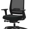 Dauphin Sequel Bureaustoel Synchroonmechanisme Stof 4D armleuning Zwart 120 kg 720 x 720 x 1,160 mm