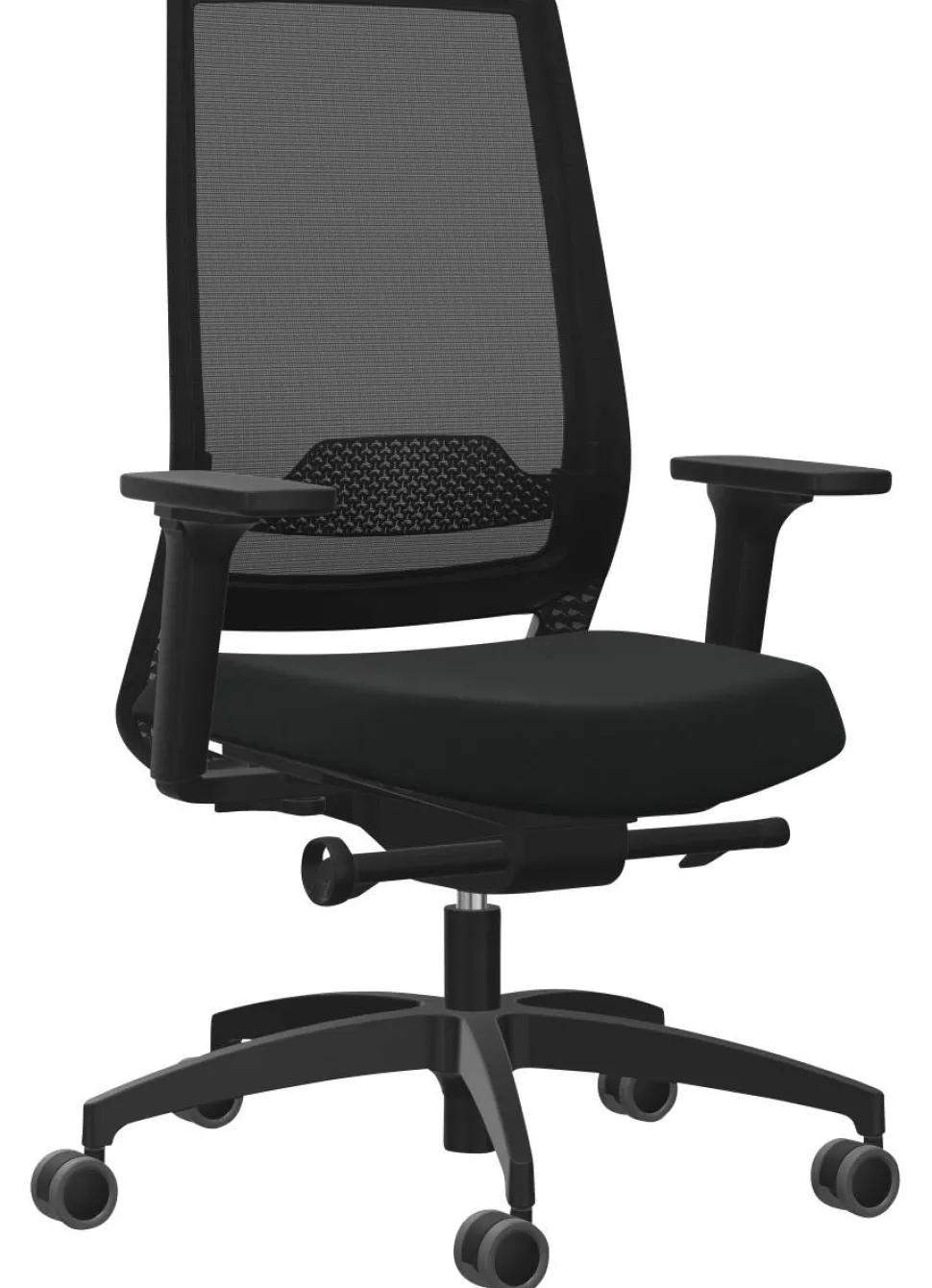 Dauphin Sequel Bureaustoel Synchroonmechanisme Stof 4D armleuning Zwart 120 kg 720 x 720 x 1,160 mm