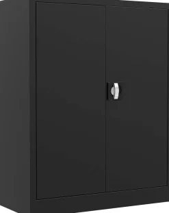 Draaideurkast Zwart 800 x 380 x 1.000 mm