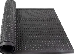 etm Bubble Mat Rubber Zwart 90 x 120 cm