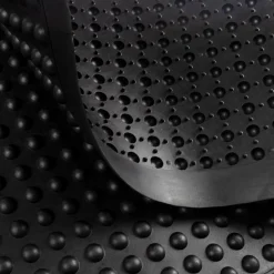 etm Bubble Mat Rubber Zwart 90 x 120 cm