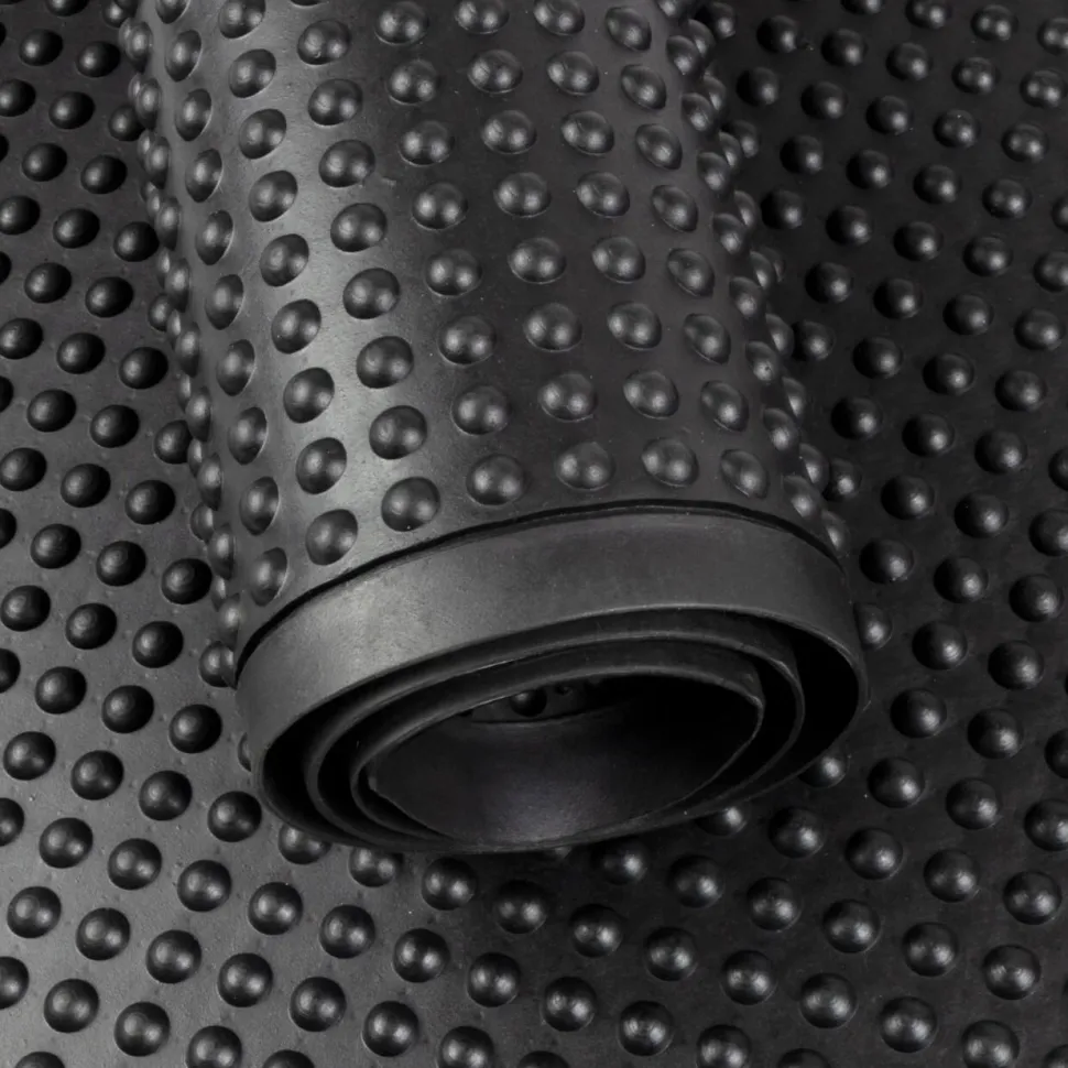 etm Bubble Mat Rubber Zwart 60 x 90 cm