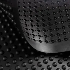 etm Bubble Mat Rubber Zwart 60 x 90 cm