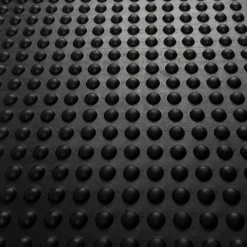 etm Bubble Mat Rubber Zwart 60 x 90 cm