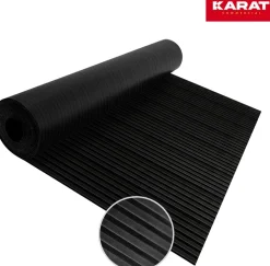 etm Deurmat Rubber Zwart 100 x 500 cm