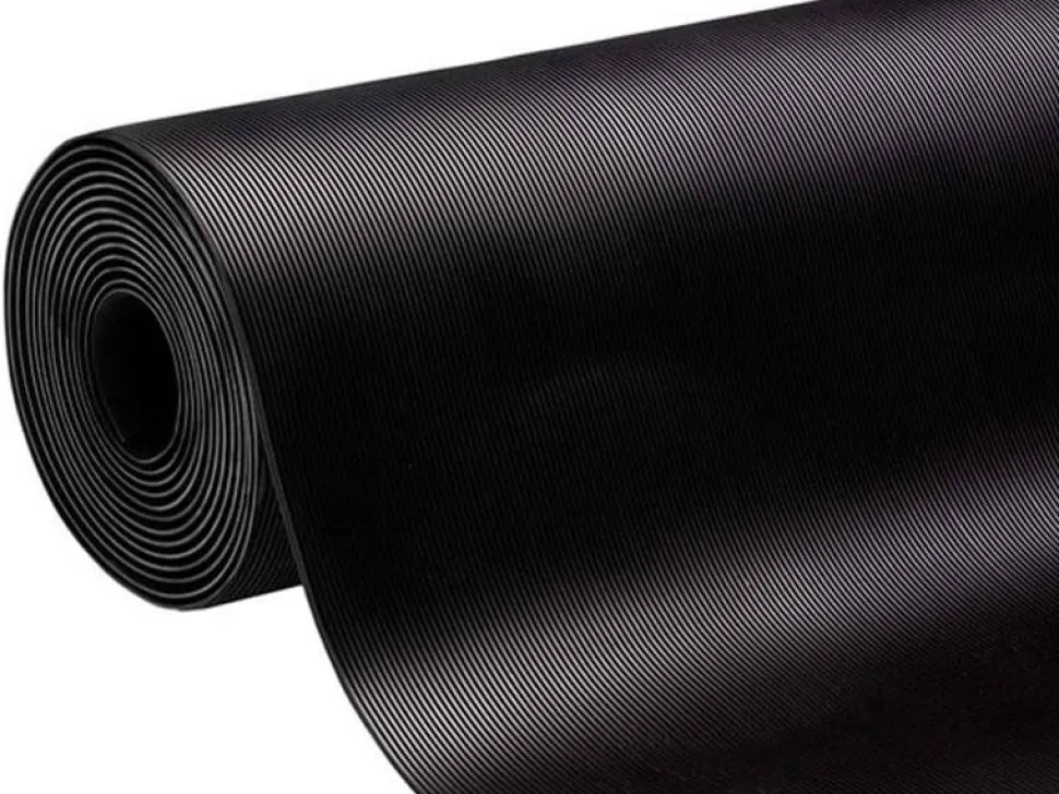 etm Deurmat Synthetisch rubber Zwart 180 x 400 cm