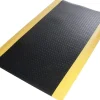 etm Heavy-Duty Diamond Antivermoeidheidsmat PVC (Polyvinylchloride), Vinyl Geel, zwart 305 x 90 cm