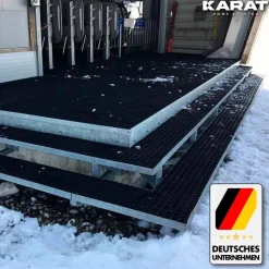 etm Octo Deur Rubberen Ring Deurmat Zwart 1000 x 2000 mm