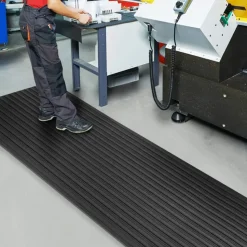 etm Softer-Work-Mat Antivermoeidheidsmat Vinyl Zwart 90 x 60 cm